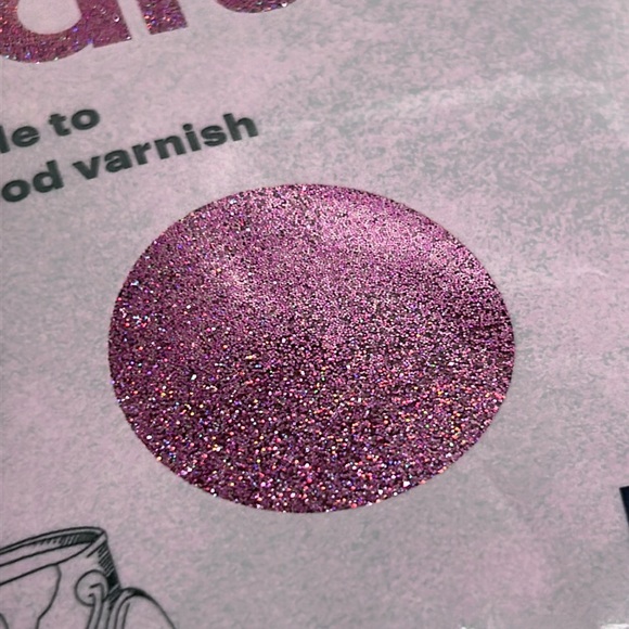 Hemway Pink Holographic Glitter Paint Additive New Sealed Package 100g - Picture 6 of 8